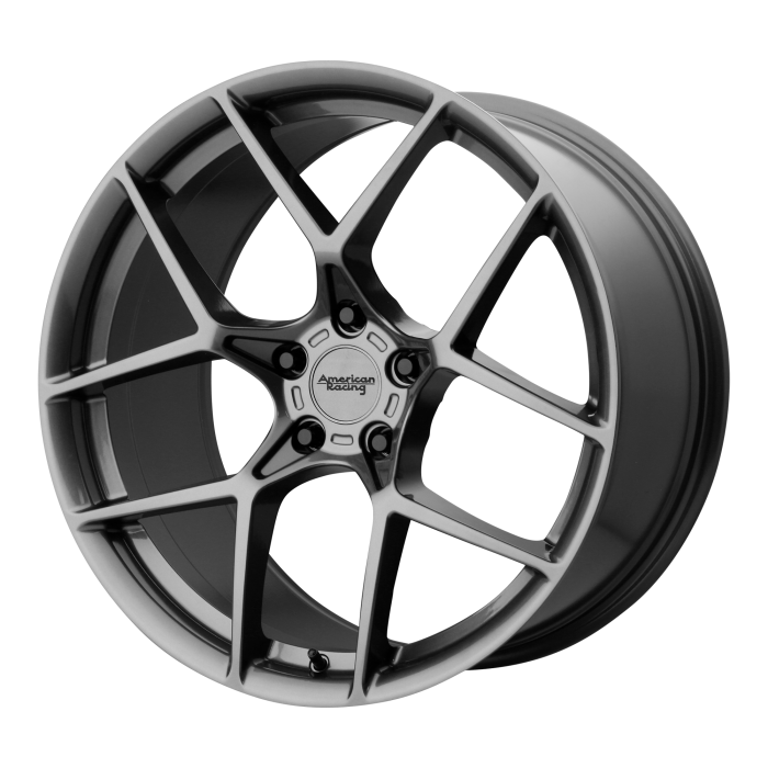 American Racing AR924 Crossfire Graphite Wheels 18x8.5 50mm Offset 5x120.65 BP — Wheels & Rims