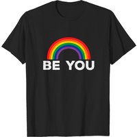 Be You T-shirt for Men in Black — Mens T Shirts
