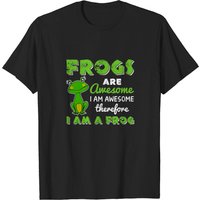 Frog Gift Idea Men's T-Shirt in Black