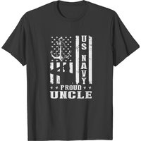 US Military Navy Uncle Veteran T-Shirt for Men
