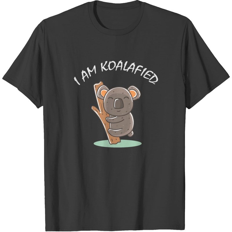 I Am Koalafied Funny Koala T-Shirt for Men — Mens T Shirts