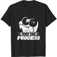 Trust The Process Men's Gym Motivation Fitness T-Shirt — Mens T Shirts