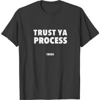 T-shirt pour hommes Tm104 Trust Ya Process en noir — T-shirts pour hommes