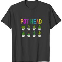 T-shirt Pot Head Jardinage Succulentes pour Hommes — T-shirts pour hommes