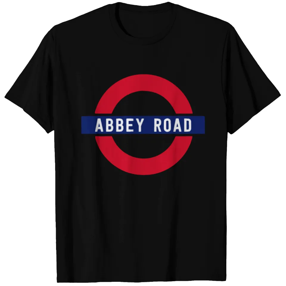 Abbey Road Men's T-Shirt in Black — Mens T Shirts