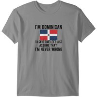 Proud Dominican Roots Dominican Republic Flag T-shirt for Men — Mens T Shirts