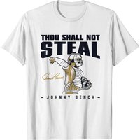 T-shirt Johnny Bench Thou Shall Not Steal pour hommes — T-shirts pour hommes