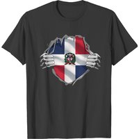 Super Dominican Heritage Shirt Dominican Republic T-Shirt for Men — Mens T Shirts