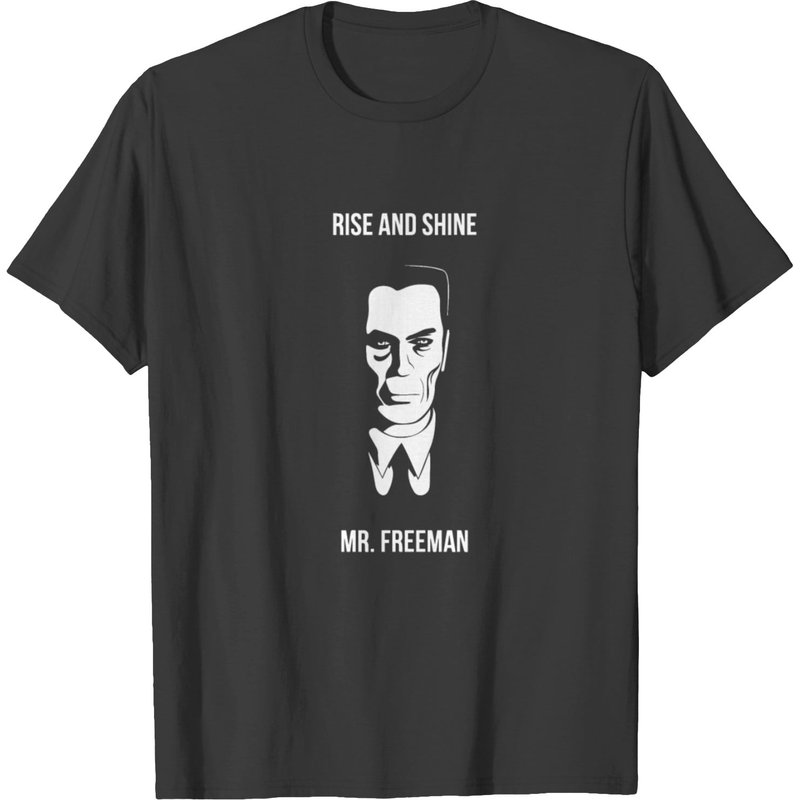 Rise And Shine Mr Freeman T-Shirt for Men — Mens T Shirts