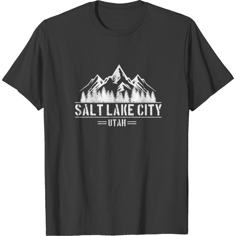 T-shirt pour hommes Salt Lake City Utah
