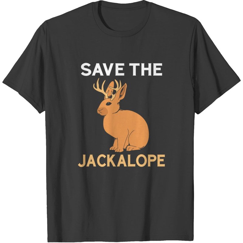 T-shirt Jackalope Sauvez Le Jackalope pour Hommes — T-shirts pour hommes