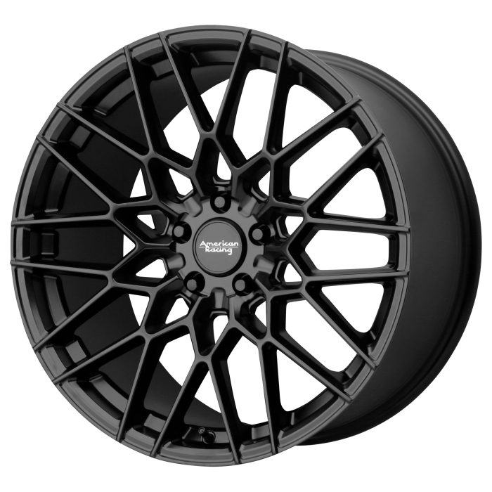 American Racing AR927 Barrage Satin Black Wheels 20X9 35mm Offset 5X114.3 BP — Wheels & Rims