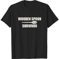 Wooden Spoon Survivor Funny T-Shirt for Men — Mens T Shirts