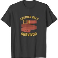 T-shirt pour hommes Leather Belt And Wooden Spoon Survivor Apparel
