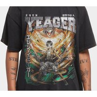 T-Shirt Eren Yeager Attack on Titan pour hommes
