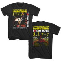 T-shirt graphique de concert live japonais Tokyo Tapes