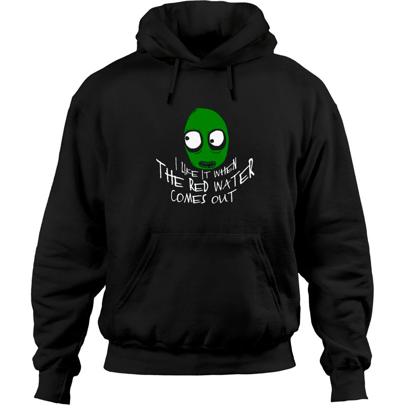 Hoodie Rouge Water Salad Fingers pour Unisexe — Sweats à capuche pour hommes