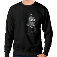 Sweat à capuche unisexe Johnny Cash : Man Comes Around