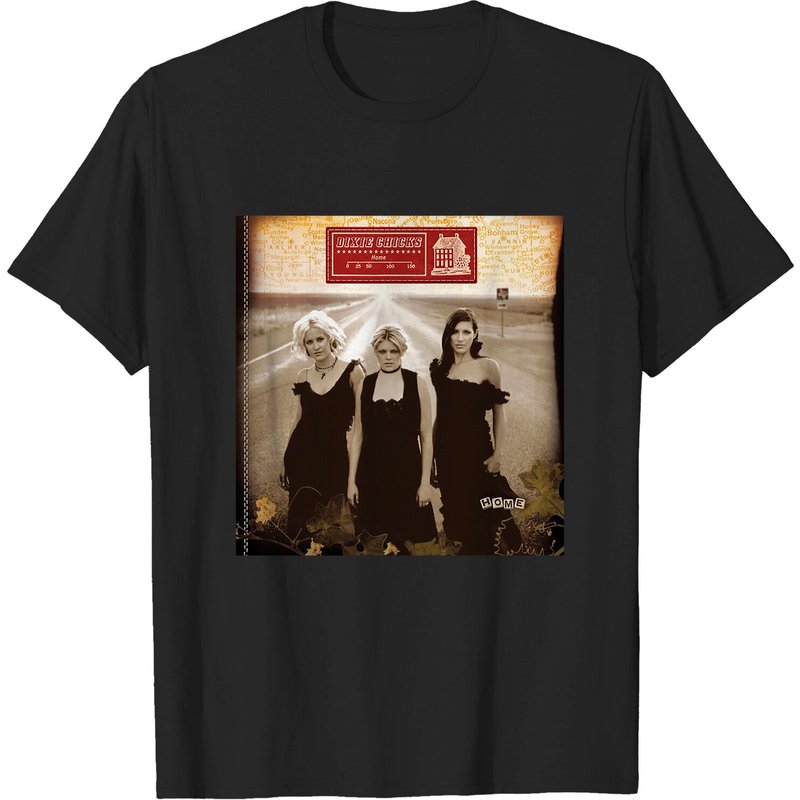 Dixie Chicks Men's Band T-Shirt in Black — Mens T Shirts