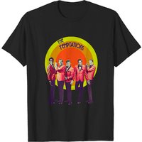 The Temptations Band T-Shirt for Men in Black — Mens T Shirts