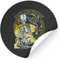 Blue Oyster Cult Skull Logo Stickers