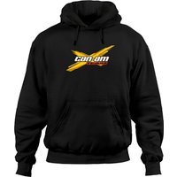 Hoodies Can Am Logo BRP ATV pour Unisexe en Noir — Sweats à capuche pour hommes