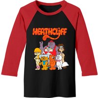 Heathcliff Men's Baseball Tees Black/Red