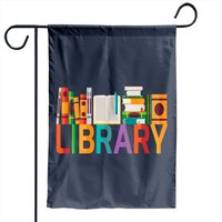 Library Garden Flags - Double-Sided Printed Outdoor Flags — Decorative Flags