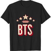 Bts Classic T-Shirt for Men in Black