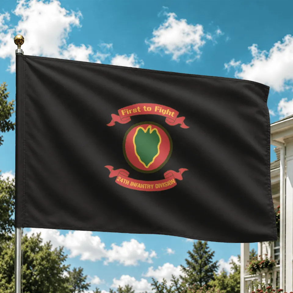 24th Infantry Division House Flags — Decorative Flags