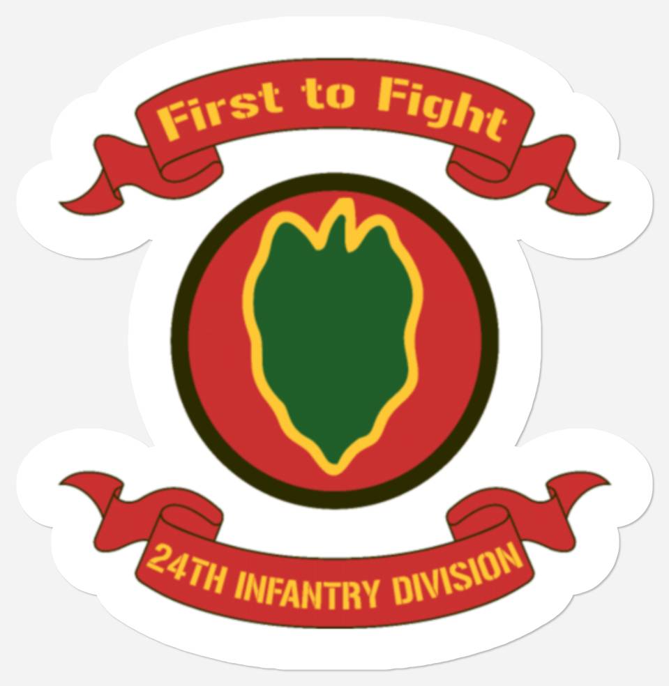 24th Infantry Division (24th ID) Stickers — Stickers & Decals