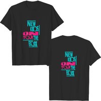 Vintage 80's New Kids On The Block Pop Boy Band T-Shirt for Men