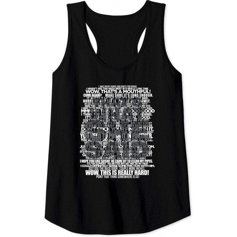 Débardeur That's What She Said pour hommes en noir — T-shirts pour hommes