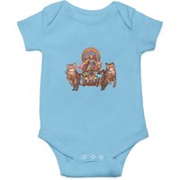 Frey Driving Her Cat Chariot - Freya - Baby Onesie