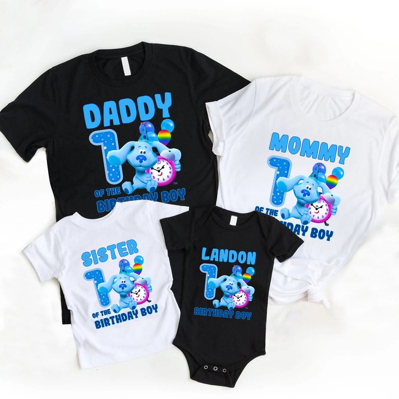 T-shirt d'anniversaire Blues Clues avec le chien bleu pour hommes — T-shirts pour hommes