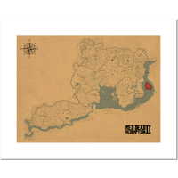 Affiche Red Dead Redemption 2 — Affiches et impressions