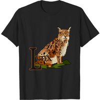 T-shirt Lynx pour hommes en noir — T-shirts pour hommes