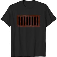 T-shirt Drain de Tempête pour Hommes en Noir