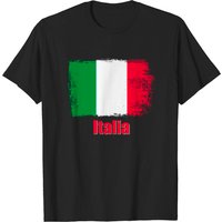 T-shirt Italia Vintage Flag pour hommes — T-shirts pour hommes