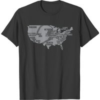 Classic Baseball Stadiums T-Shirt for Men — Mens T Shirts