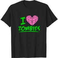 T-shirt I Heart Zombies pour hommes
