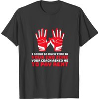T-shirt Endzone de Football Américain Wide Receiver Gloves pour Hommes — T-shirts pour hommes