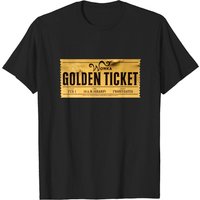 T-shirt Willy Wonka Golden Ticket pour hommes — T-shirts pour hommes