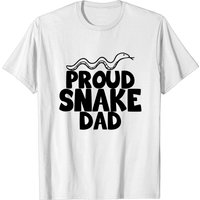 Proud Snake Dad T-Shirt for Men