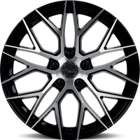 Katana Racing KR01 Gloss Black Machined Face Wheels 17x7.5 5x100