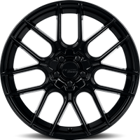 Katana Racing KR04 Gloss Black Wheels - 18x8 - 5x100 - 40 Offset — Wheels & Rims