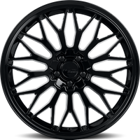 Katana Racing KR05 Gloss Black Wheels 17x7.5 5x100 40 Offset