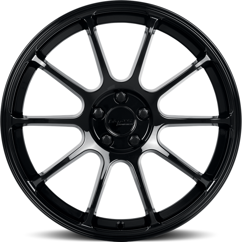 Roues Katana Racing KR07 Noir Brillant - 17x7.5 - 5x100 - 40 Offset — Roues et jantes