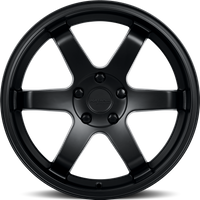Katana Racing KR08 Matte Black Wheels - 17x7.5 - 5x100 Bolt Pattern