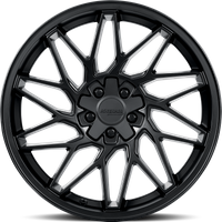 Katana Racing KR09 Matte Black Wheels - 18x8 - 5x100 - 40 Offset